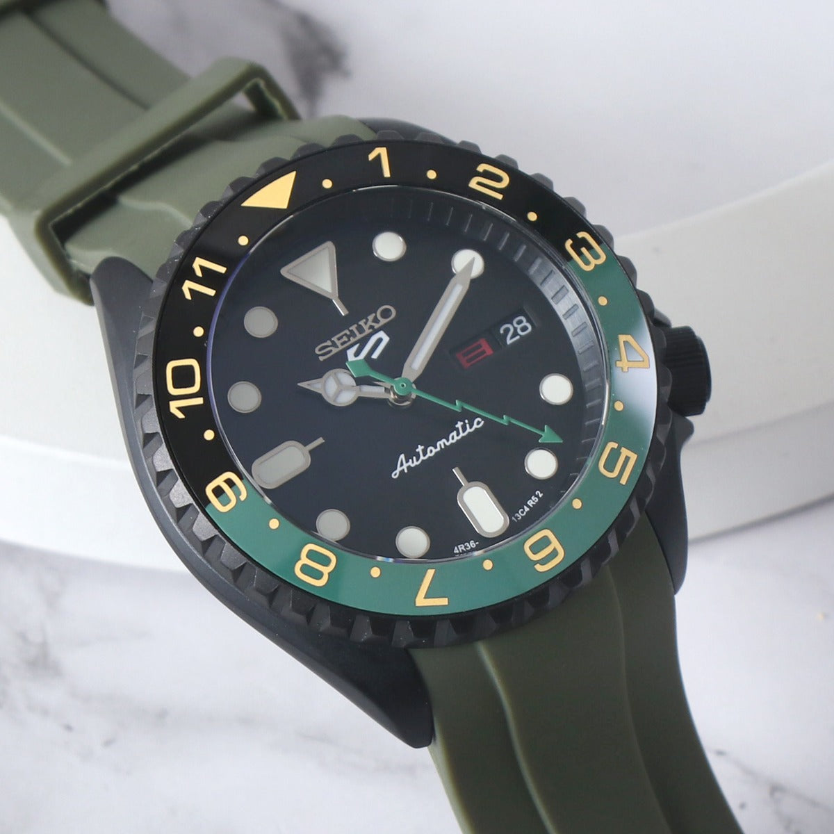 Custom SKX007 Green Style Series Mod